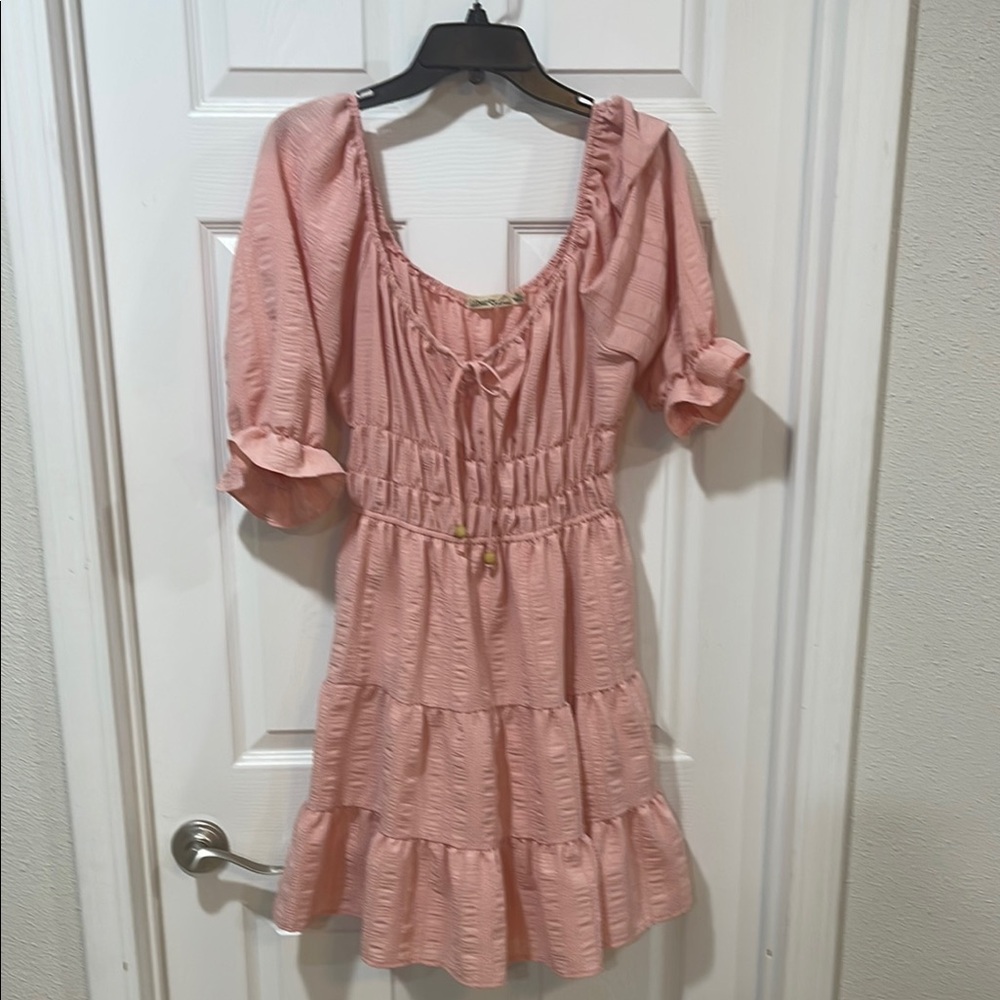 Liberty Love Pink Mini Dress